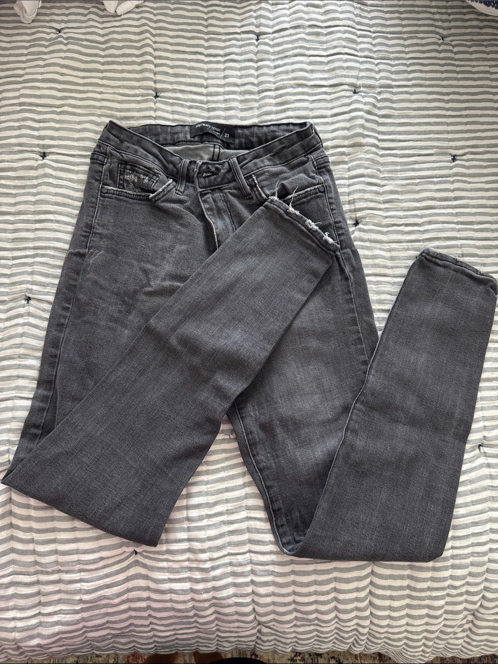 Just Black Denim black skinny jeans